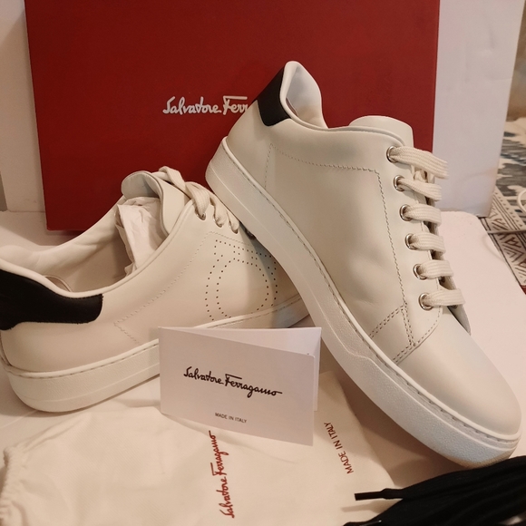Salvatore Ferragamo Shoes - Salvatore FerragamoPierre Leather Sneakers